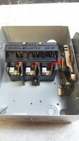 GE General Electric THN3361 Model 20 30 Amp 600 Volt Safety Switch
