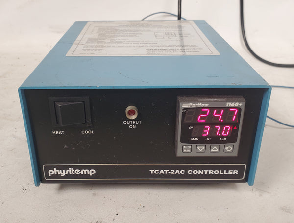 Physitemp TCAT-2AC -200C/400C Temperature Controller Unit with Probe
