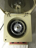 Beckman Microfuge E w/ 12 Sample Rotor Missing 2 Rotor Buckets