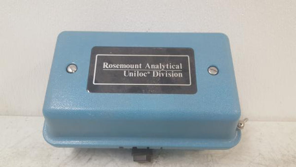 Rosemont Analytical Uniloc Division J-Box for Remote Pream
