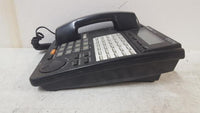 Panasonic KX-T7433-B Digital 3 Line Backlit LCD Display Office Phone Black