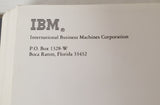Vintage IBM Basic Language Manual Second Edition V 1.10 May 1982 Binder 6025010
