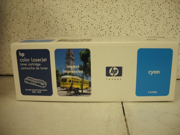 HP C4191A - Cyan Toner Cartidge for HP Laserjet 4500 or 4550 Laser Printer