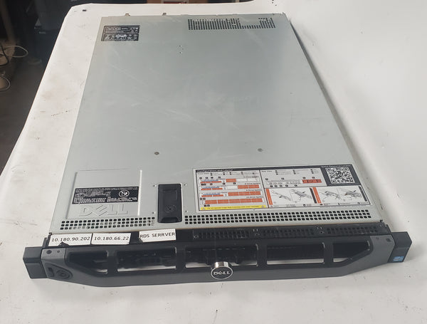 Dell PowerEdge R620 Intel Xeon E5-2603 v2 1.8GHz 12GB RAM Server No HDD