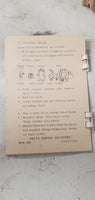 Vintage White 83538 Electric Sewing Machine + Case & Manual