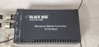 Black Box 724-746-5500 Miniature Media Coverter 10/100 Mbps