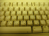 Mtek Monterey K208w Monterey Keyboard with Asian Language Keys 5-pin AT Vintage