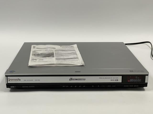 Panasonic DVD-F65 5-Disc DVD/CD Changer With Manuel & No