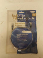 NEW Belkin RJ45 Male/Male FastCAT5e Networking Cable 50ft Black