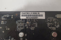 ASRock Phantom AMD Radeon RX 550 2GB PCIe HDMI DVI-D GPU Video Graphics Card