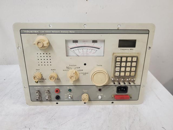 Vintage Wavetek LAN 450D Network Analysis Meter