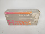 Vintagte Hayes Smartmodem 1200 Box Only + Manual Halt & Catch Fire Prop HACF