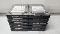 Lot of 10 Hitachi HDS721025CLA382 250GB Hard Drives 3.5" SATA HDD