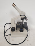 Vintage Carlsan Monocular Microscope with 3 Objectives