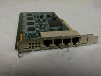 Matrox NS-QNIC 948-0001 Rev B 4-port 10/100BaseT Ethernet PCI Card NS-FNIC/4/NA