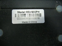 AV Link MSV602PH 1x2 Distribution Amplifier 2 Port 250MHz VGA/W-UXGA