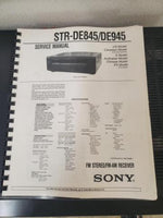 Sony STR-DE845 Home Theater FM Stereo/FM-AM Reciever + Manual