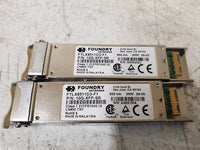 Brocade Foundry FI2XGMR4-PREM Management Engine + 2x FTLX8511D3-F1 SX800 SX1600