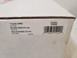 NEW Lot of 53 Ibico 15222 Desktop Finishing Systems 1" Black Plastic Combs