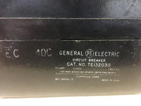 General Electric TE132030 Circuit Breaker 30 Amp 240 VAC 3 Pole