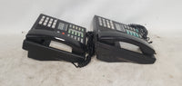 Lot of 2 Norstar NT8B20AF-03 Business Office Telephone Phone Black Handset
