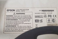 Epson H347A Powerlite Pro G5650W HDMI LCD Projector 46 Lamps Hours w/ Mount
