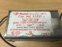 Robertson S1527 Simple Reactance Ballast 277V