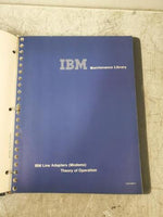 Vintage IBM Line Adapters Modem Field Engineering Maintenance Manual