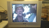 Retro Gaming Akai CFT2790 Pure Flat CRT Color Television TV Monitor 2001