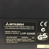 Mitsubishi LVP-X200E LCD Multimedia Projector