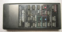 Sharp Video Cassette Remote Control VCR TV G0532GE