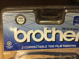 NEW Brother 7020 Two Correctable Film Ribbons