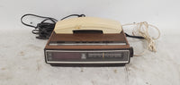 Vintage General Electric 7-4710A Combination FM/AM Clock Radio Telephone