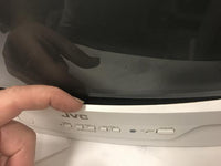 JVC Retro gaming 13" White CRT Monitor C13911 w/mono speaker