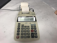 Canon P23-DHIII Mechanical Calculator w/ paper roll and power adaptor