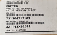 APC PNETR6 640-0389A-Z REV05 Cat 6 Network Surge Protection Module