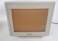 Vintage Beckman Link MC5 00-102-024-017 12" Orange Monocrhome Monitor 1994