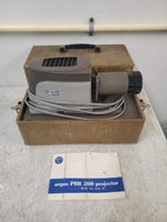 Vintage Argus PBB 200 Slide Projector w/ Case + Manual