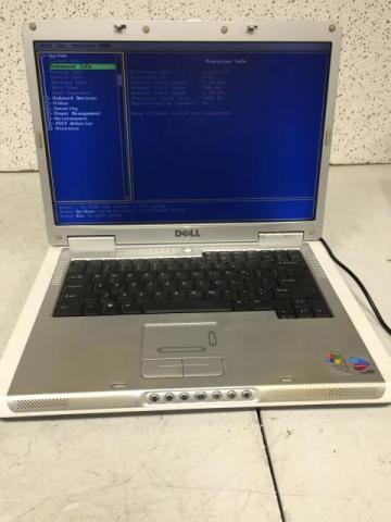 Dell Insprion 6000 PP12L Boots Uneven LCD Backlight Pentium M 1.6GHz