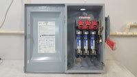 Siemens HF362 Heavy Duty Safety Switch 60A 6000VAC 6000VDC w/ FLSR 60 ID Fuses