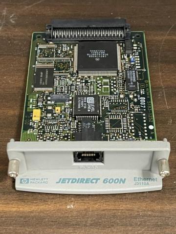HP JetDirect 600N Ethernet J3110A Internal Print Server