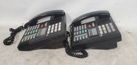 Lot of 2 Norstar NT8B20AF-03 Business Office Telephone Phone Black Handset