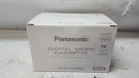 NEW Panasonic AY-DV124AMQ Professional Digital Video Cassette DV 5 Pack