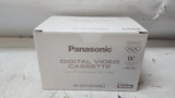 NEW Panasonic AY-DV124AMQ Professional Digital Video Cassette DV 5 Pack