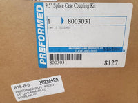 NEW Preformed 8003031 9.5" Armadillo Splice Case Coupling Kit
