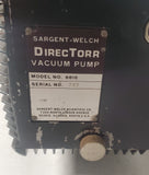Sargent-Welch 8816 DirecTorr Vacuum Pump Marathon HUL56C17D885A 1/2 HP Motor