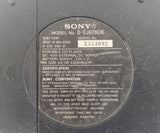 Vintage Sony D-EJ636CK Walkman G-Protection CD Player