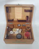 Vintage Leitz Wetzlar Phasenkontrast Microscope Parts Case
