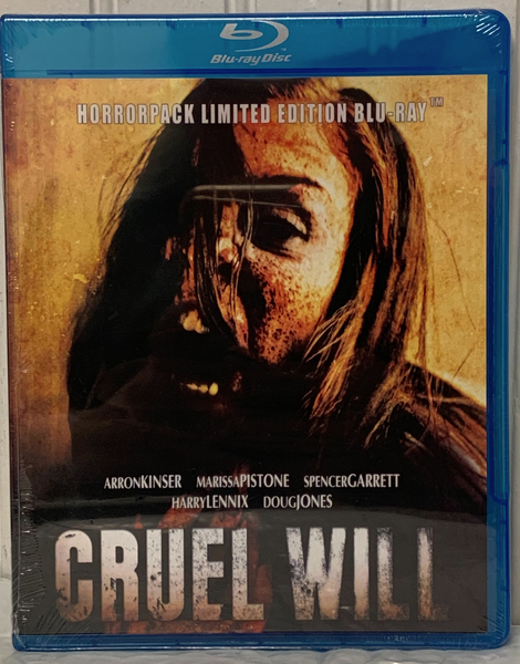 Cruel Will - HorrorPack Limited Edition Blu-ray #48 BRAND NEW SEALED Horror