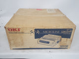 Vintage Oki Okidata GE7000A Microline 320 Turbo 9 Pin Dot Matrix Printer w/ Box